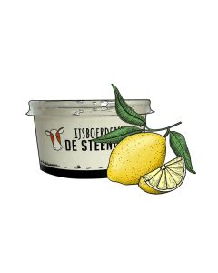 Citroen sorbetijs (beker 125 ml)