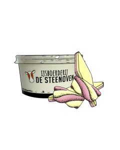 Marshmallow roomijs (beker 125ml)