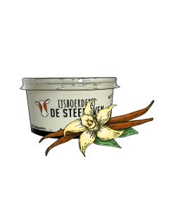 Bourbon Vanille roomijs (beker 125ml)