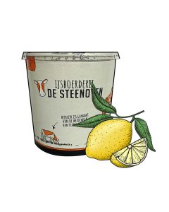 Citroen sorbetijs (beker 900 ml)