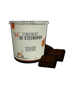 Extra dark chocolate sorbet ijs PREMIUM (beker 900ml)