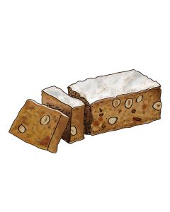 Winterkoek (met verse winterkoek van Bakkerij Kaspers)