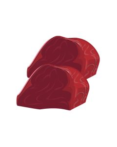 Biefstuk / steak á 100 gram, per 2 verpakt