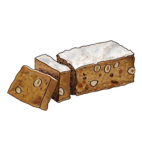 Winterkoek (met verse winterkoek van Bakkerij Kaspers)