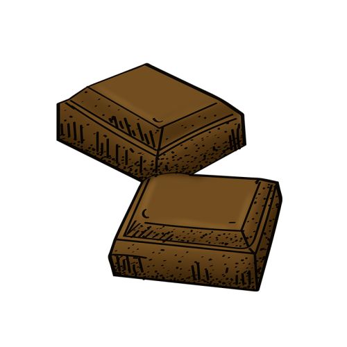 Chocolade bruin (basis callebaut)