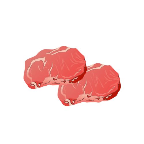 Runder riblap á 200 gram, per 2 verpakt